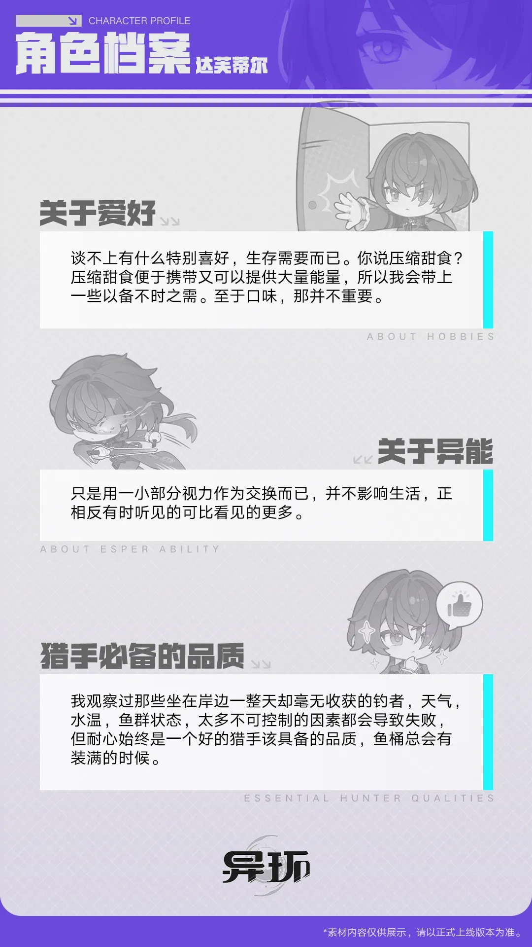 角色档案介绍丨达芙蒂尔 - 图2