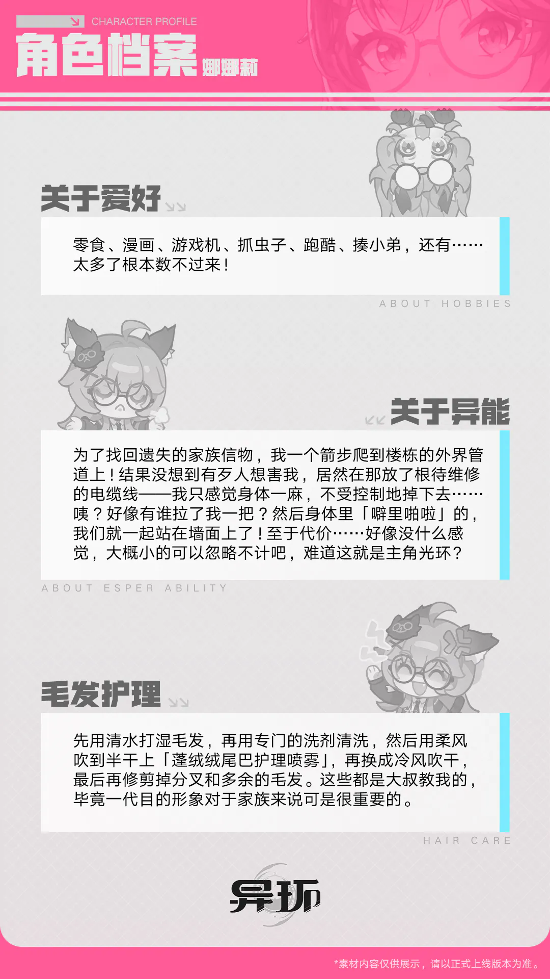 角色档案介绍丨娜娜莉